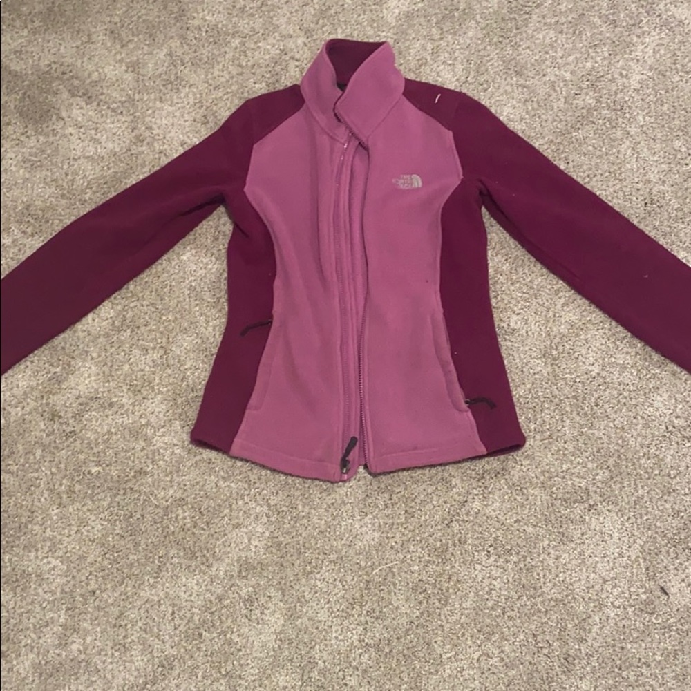 NorthFace Fleece Jacket in Pink/Purple